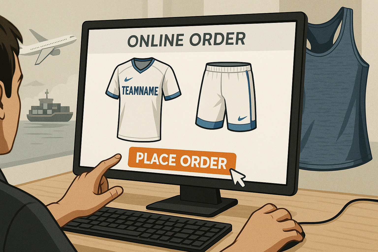 How to Order Branded Custom Sportswear Direct from Overseas Manufacturers